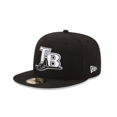 Tampa Bay Rays Gorra | New Era MLB 59fifty Fitted Cap Mexico - Negros